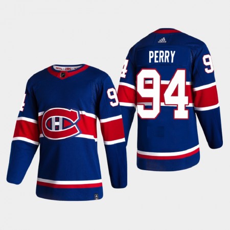 Herren Eishockey Montreal Canadiens Trikot Corey Perry 94 2020-21 Reverse Retro Authentic